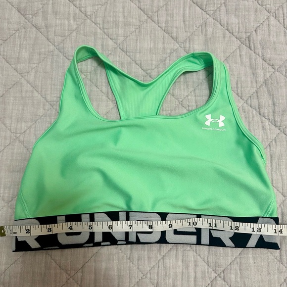 New Under Armour Mint Green Sports Bra - Picture 5 of 8